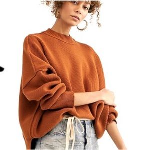 Free People Easy Street Tunic Burnt Orange